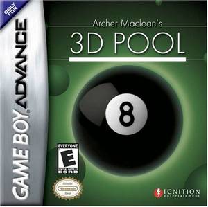   GBA (Game Boy Advance): Archer Maclean's 3D Pool