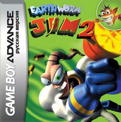   GBA (Game Boy Advance): Earthworm Jim 2