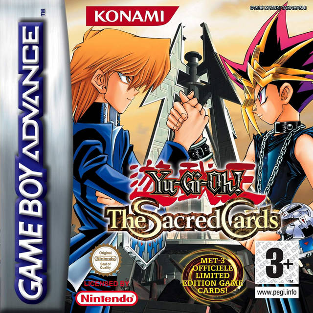   GBA (Game Boy Advance): Yu-Gi-Oh! The Sacred Cards (Yu-Gi-Oh! Duel Monsters 7: Kettou Toshi Densetsu)