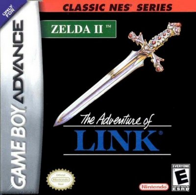   GBA (Game Boy Advance): Zelda II: The Adventure of Link [Classic NES Series]